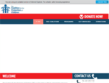 Tablet Screenshot of coalition.bm